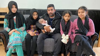 Majid Ghafur is now caring for their five daughters